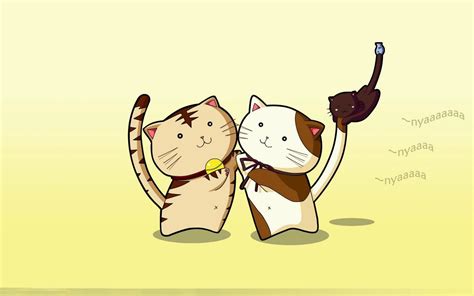 Cute Anime Cat Wallpaper (62+ images)