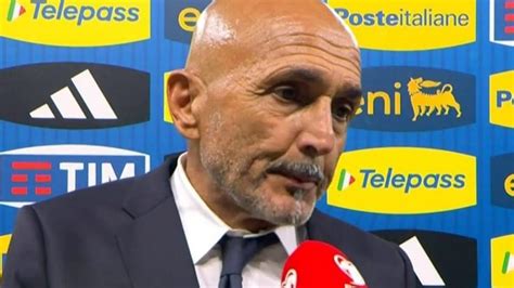 Spalletti non nasconde le difficoltà dopo Italia Ucraina Sono stati