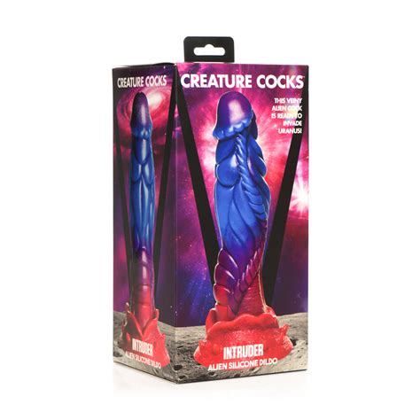 Intruder Alien Silicone Dildo Purple BDSM KING The Best Online Sex Shop In Europe