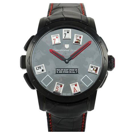 Christophe Claret 21 Blackjack Titanium Watch Mtrblj08004 At 1stdibs