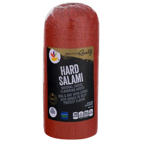 Save On Our Brand Deli Hard Salami Regular Sliced Order Online