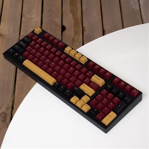 Mua Red Samurai Keycaps Set 164 Keys PBT Doubleshot Keycaps Cherry