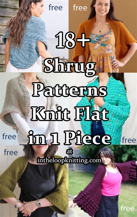 Free Shrug Knitting Patterns In The Loop Knitting