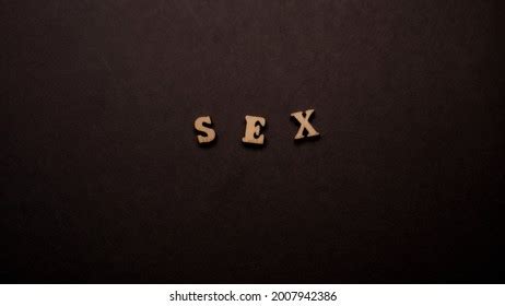 Wooden Letters Which Word Sex Has Stock Photo 2007942386 Shutterstock