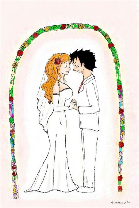 Luffy X Nami Wedding