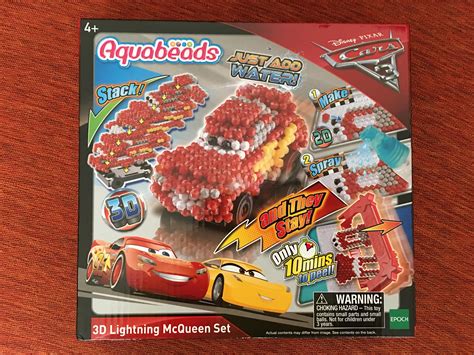 Aquabeads Cars D Lightning Mcqueen Set The Gingerbread House Co Uk