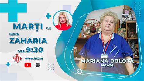 LIVE VIDEO Mariana Bolotă moașă discută în emisiunea BZI LIVE