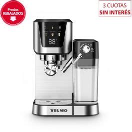 Cafetera Espresso Yelmo CE 5119 20Bar C Espumador Negro Con Inox