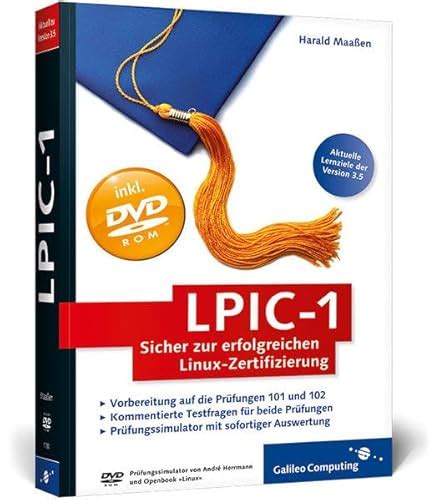 LPIC 1 Sicher Zur Erfolgreichen Linux Zertifizierung 9783836217804 ZVAB