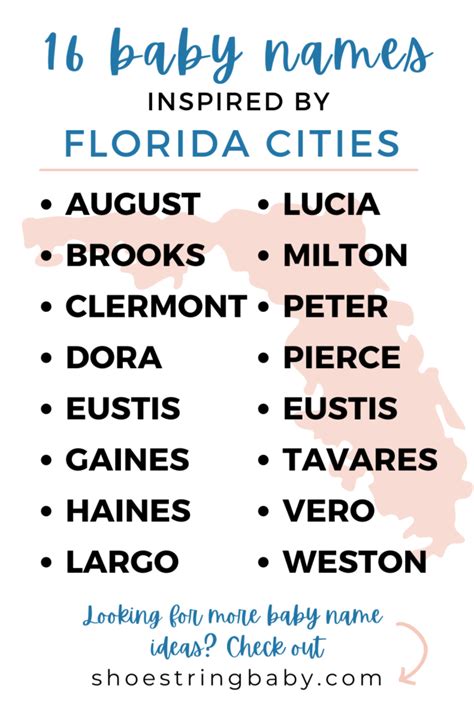 100+ Florida-Inspired Baby Names (Warm & Sunny Ideas!)