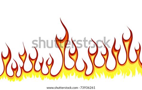 Inferno Fire Vector Background Design Use Stock Vector (Royalty Free ...