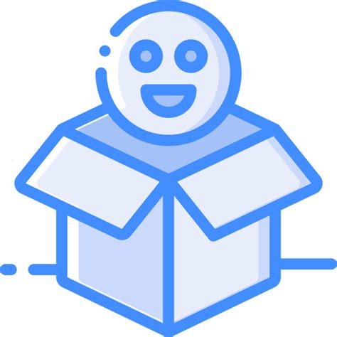 Box Basic Miscellany Blue Icon