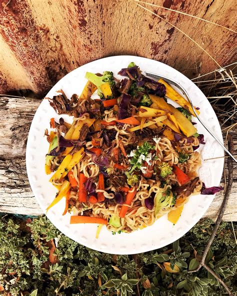 2 Minute Noodle Stir Fry - Mobile Dietitian