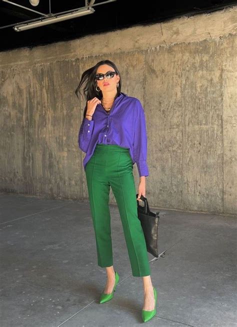 Pin By Barby S Godoy On Outfit Complementaries Color Blocking