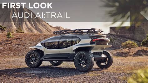 The Audi AI:TRAIL quattro Concept Is an Lunar Rover Style Off-Road EV