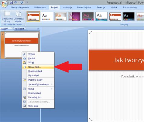Power Point Tworzenie Prezentacji Krok Po Kroku