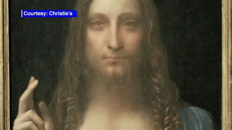 Christ painting by Leonardo da Vinci sells for record $450M in New York City - ABC13 Houston