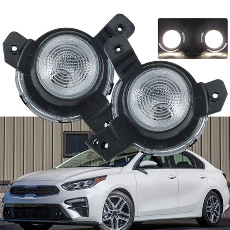 Fog Lights For Kia K3 Forte Cerato 2019 2020 Front Bumper Fog Lamps DRL