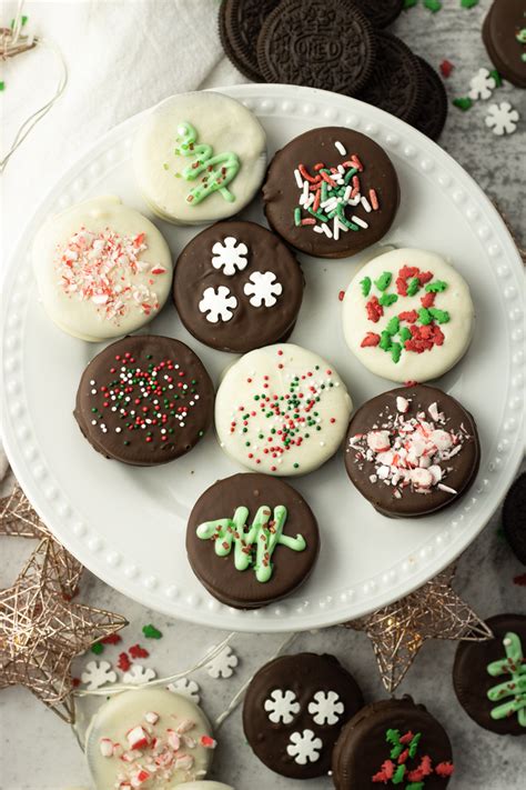 White Chocolate Covered Oreos