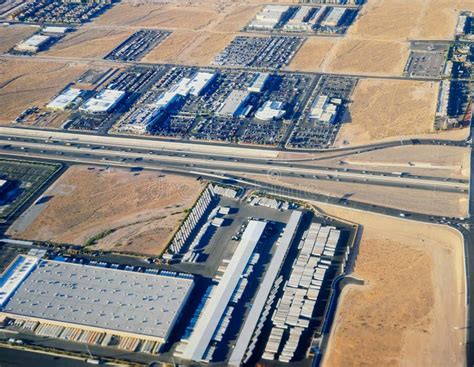 Las Vegas aerial view stock photo. Image of airport - 166683774