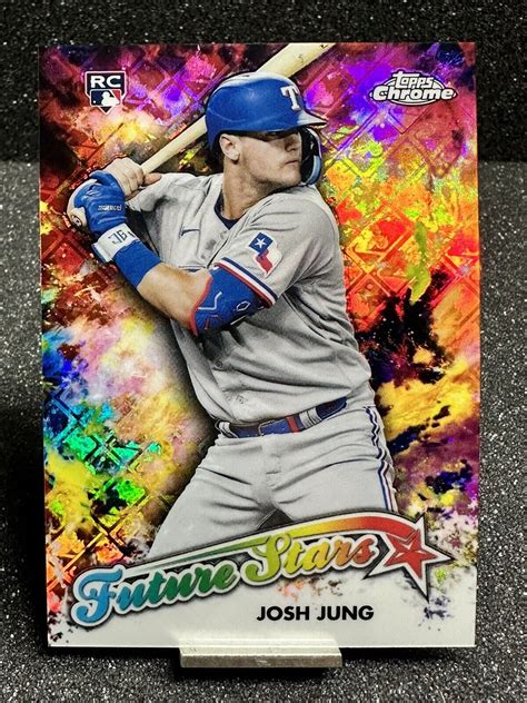 2023 Topps Chrome Logofractor JOSH JUNG Future Stars RC FS 8 FREE