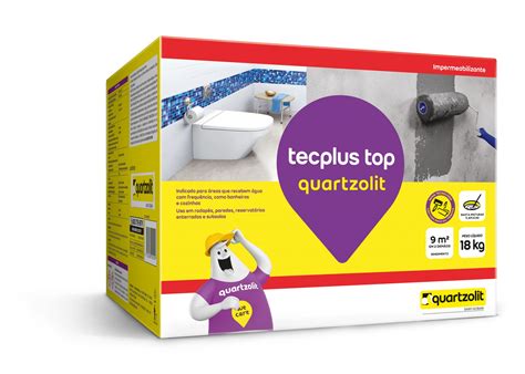 Impermeabilizante tecplus top quartzolit Madel Forros e Divisórias