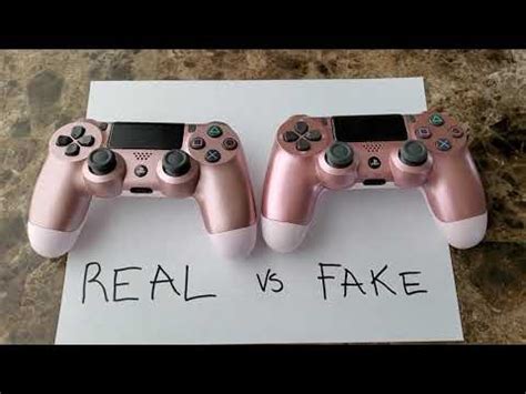 Real Vs Fake Ps Controller Youtube