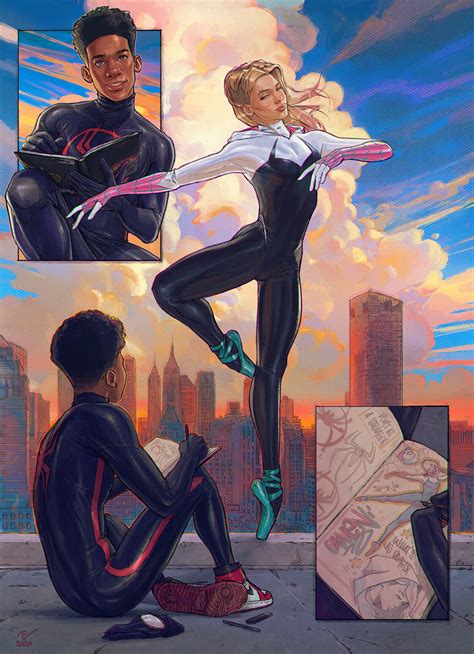 Artstation Miles And Gwen Fanart 59 Off