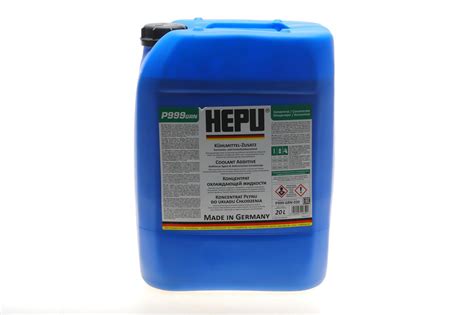 ᐉ Концентрат охолоджуючої рідини Hepu P999 GRN 20 л Зелений • Краща ...
