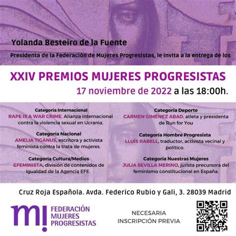 Las Mujeres Progresistas Premian A Efeminista