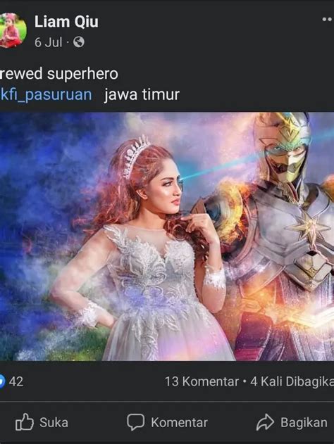 7 Editan Foto Prewedding Nyeleneh Bak Di Dunia Lain Ini Bikin Geleng Kepala Hot Liputan6