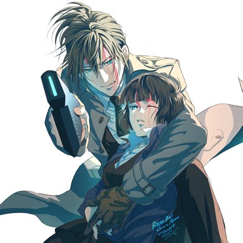 Psycho Pass Anime Fandoms Makishima Shougo Kougami Shinya Ginoza Nobuchika