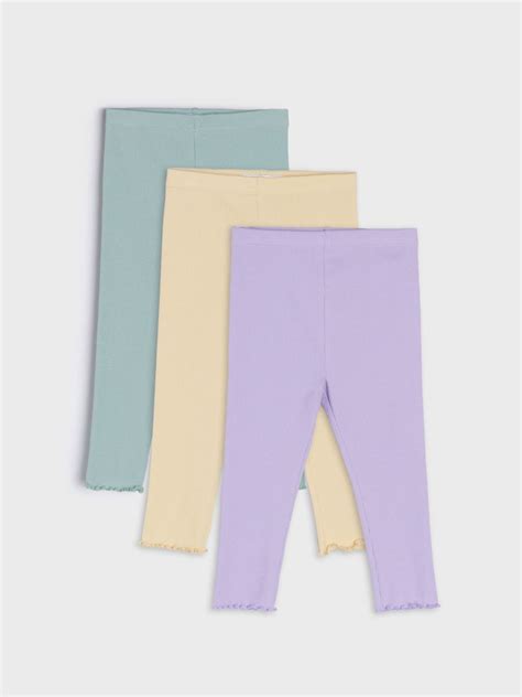 Legginsy 3 Pack Kolor Zielony SINSAY 4825R 07X