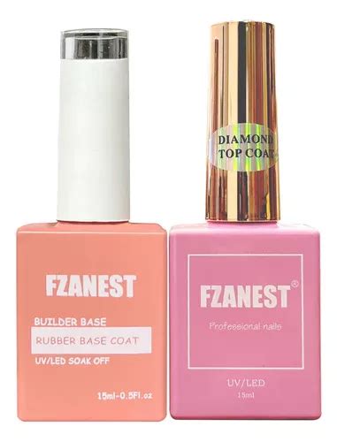 Fzanest Esmalte De Uas De Gel De Pasos Color Rosa Nude Mercadolibre