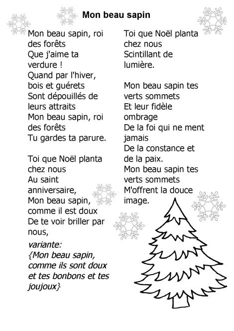 Chanson De Noel Vive Le Vent Avec Parole