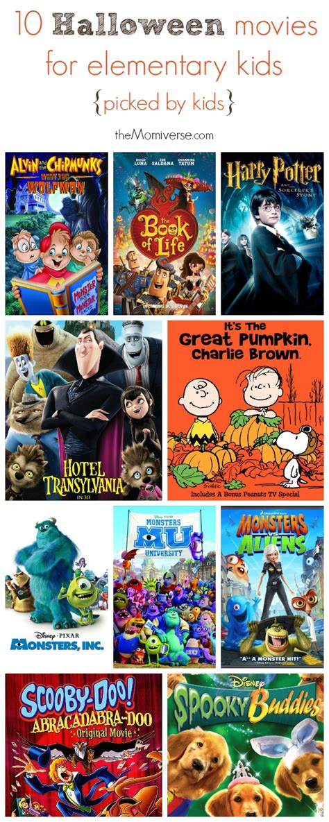 10 #Halloween movies for elementary kids | The Momiverse