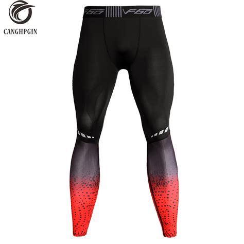 Canghpgin Running Tights Men Sports Leggings Sportswear Yoga Pants Gym