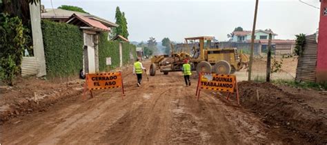 Avanza Programa Calles Para El Pueblo En Nueva Guinea