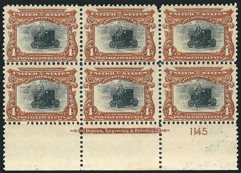 US Stamp Value Scott 296 1901 4c Pan American Exposition