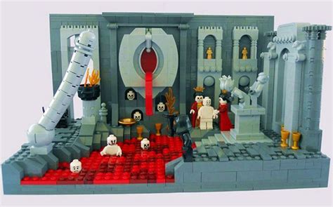 Flares Into Darkness Lego Dioramas Of Dantes Visions Of Hell