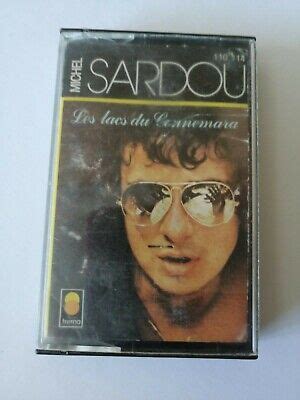 ANCIENNE CASSETTE AUDIO Vintage K7 Michel Sardou Les Lacs Du Connemara