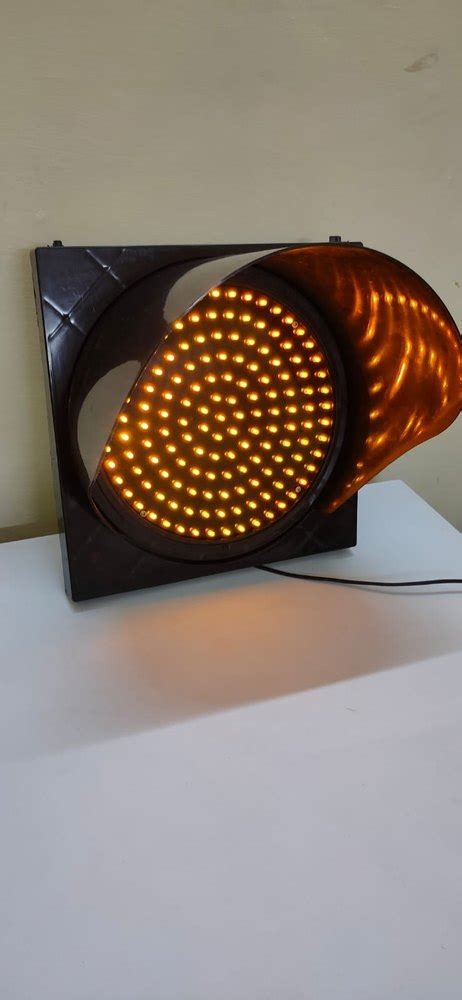 Amber Uv Stabilized Polycarbonate YELLOW Traffic Signal Light At Best