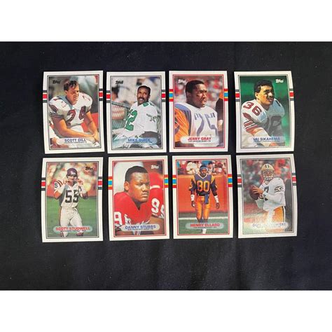 At Auction 1989 Topps Football Complete Set