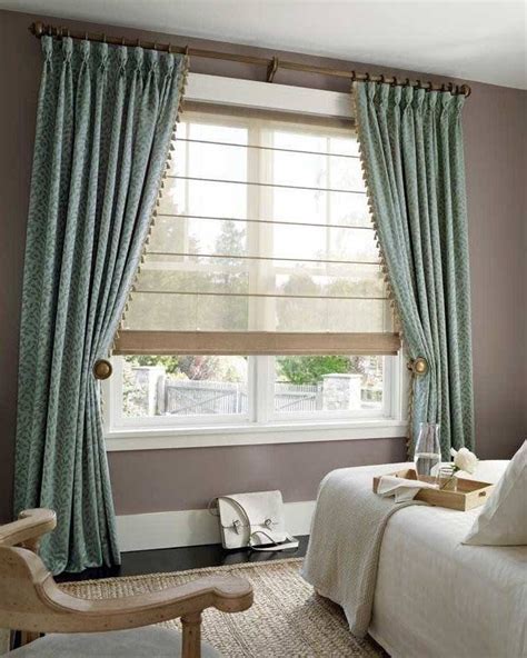 30 Bedroom Curtain Ideas With Blinds DECOOMO