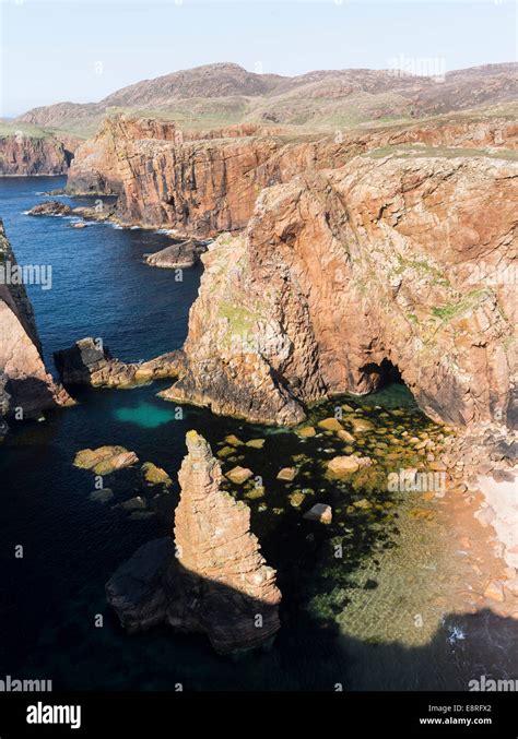 Muckle Roe Big Red Isle Is Famous For The Red Pristine Granite