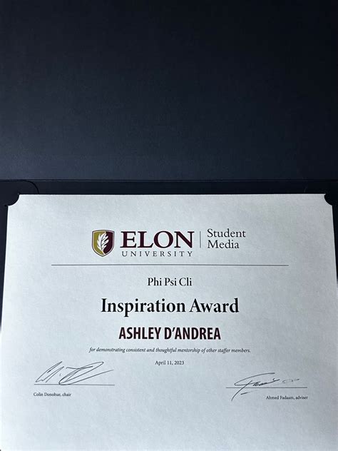 I am so honored to have received this year’s Inspiration Award as Copy ... 