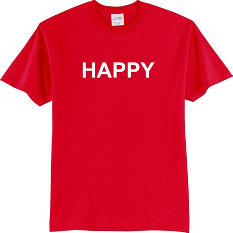 Happy Red T Shirt