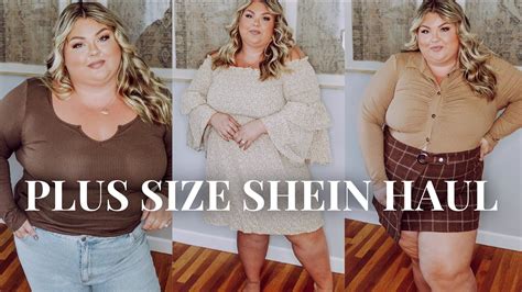 SHEIN FALL PLUS SIZE TRY ON HAUL YouTube