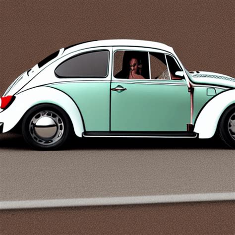 Retro Vw Beetle Graphic · Creative Fabrica