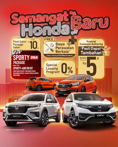 Program Penjualan Semangat Baru Honda Baru Honda Makassar